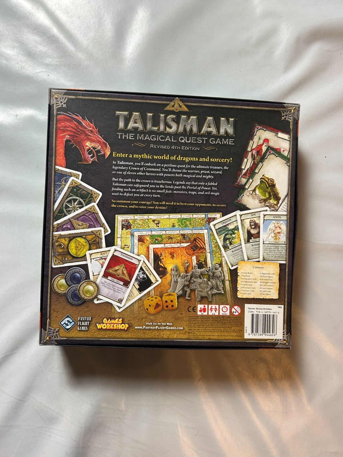 Talisman  The Magical quest  4. Edition  englisch Unbespielt - Ansicht 10