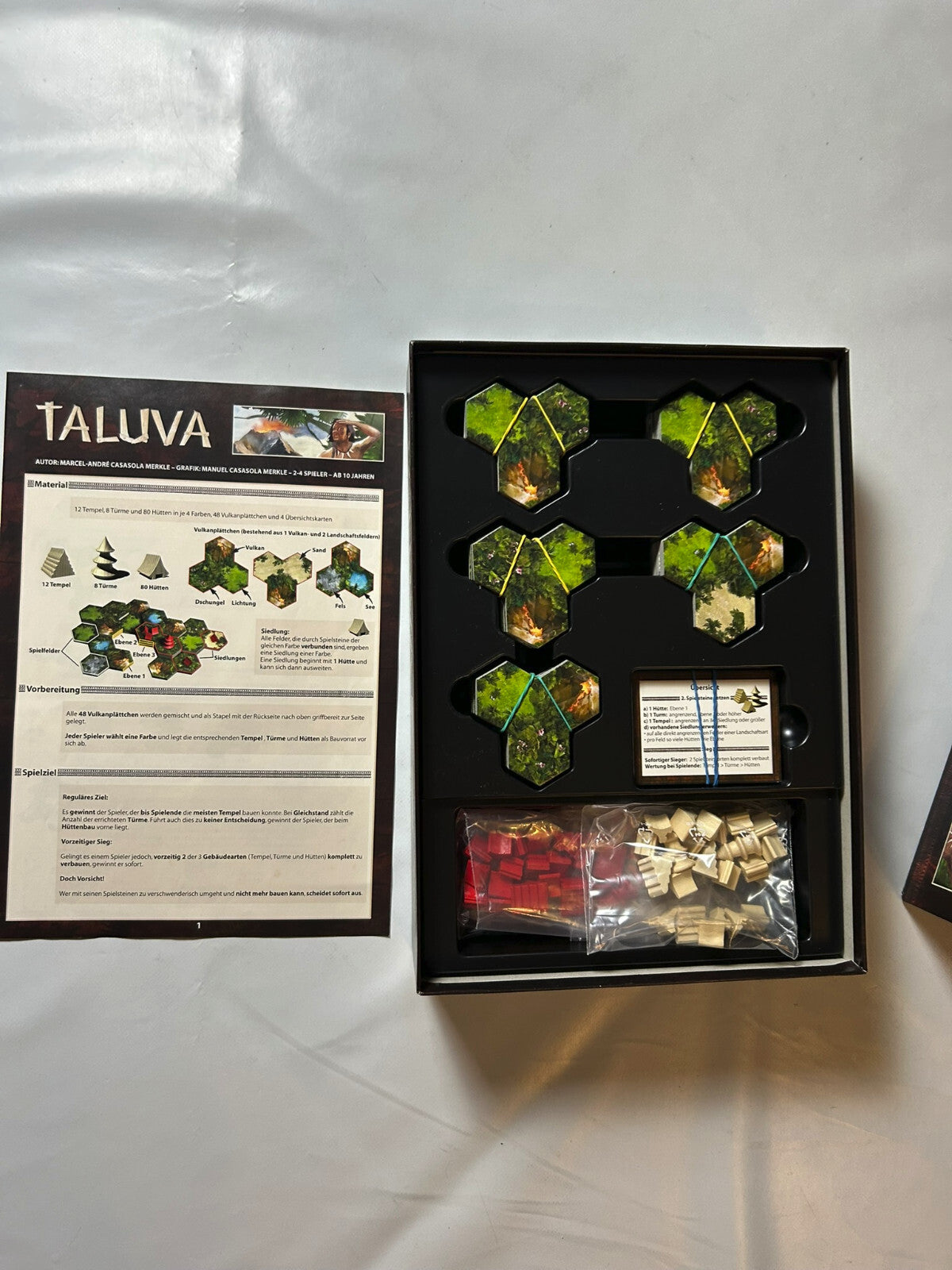 Taluva Brettspiel Hans Im Glück 2006  - Vollständig - Ansicht 6