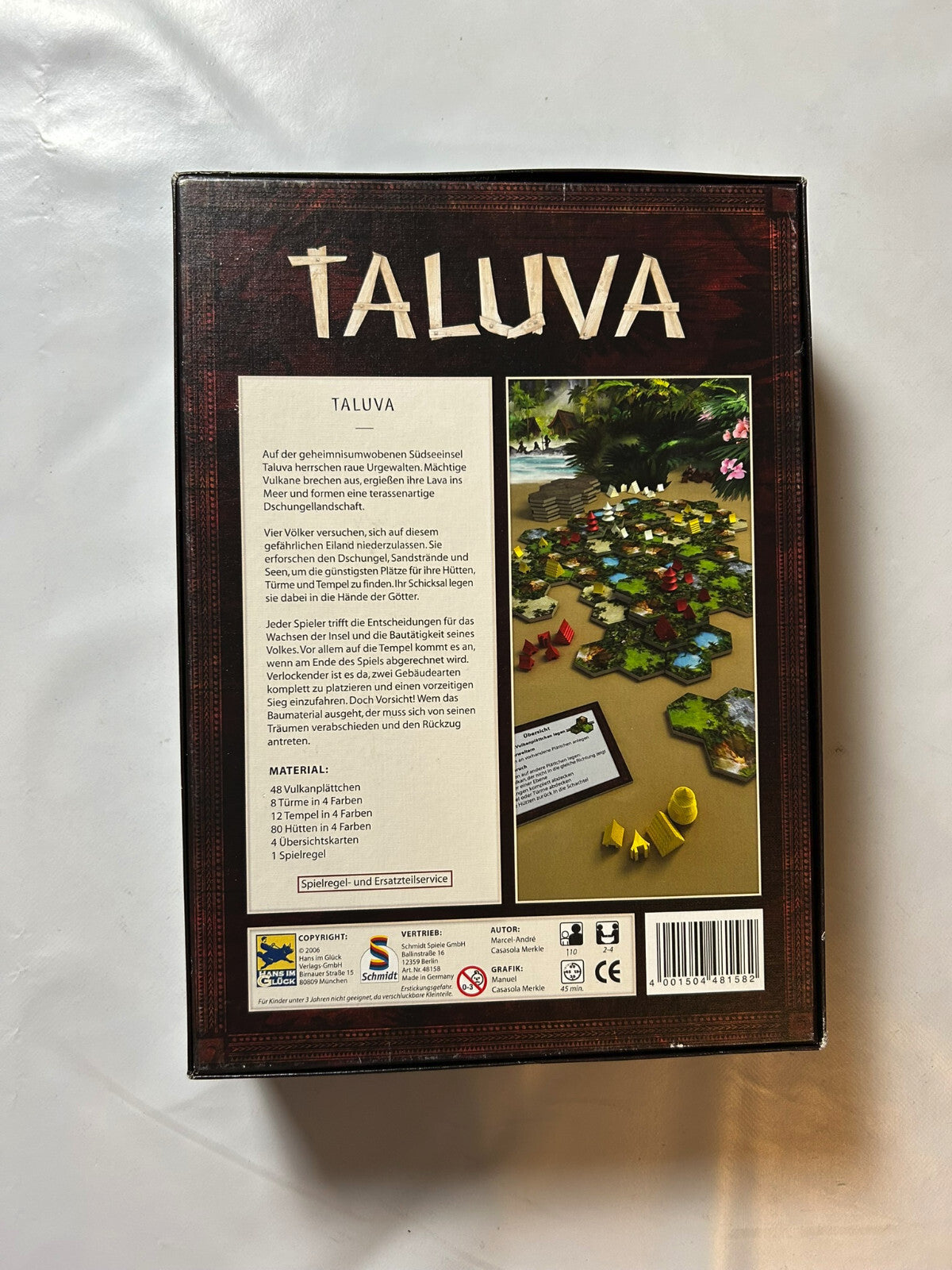 Taluva Brettspiel Hans Im Glück 2006  - Vollständig - Ansicht 8