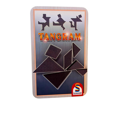Tangram in Metalldose von Schmidt – SKU W9541 – Gesellschaftsspiel gebraucht kaufen bei Brettspielimperium
