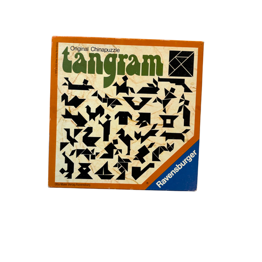 Tangram von Ravensburger 1976 Vintage Brettspiel Puzzle  Vollständig - Ansicht 1