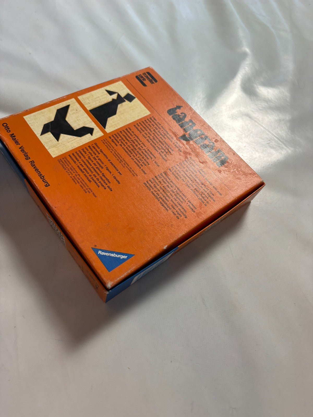 Tangram von Ravensburger 1976 Vintage Brettspiel Puzzle  Vollständig - Ansicht 10