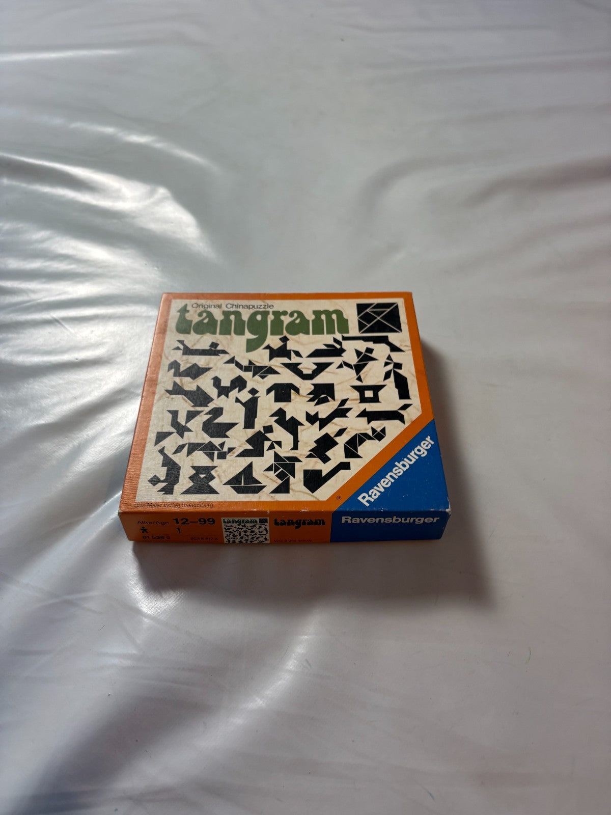 Tangram von Ravensburger 1976 Vintage Brettspiel Puzzle  Vollständig - Ansicht 3