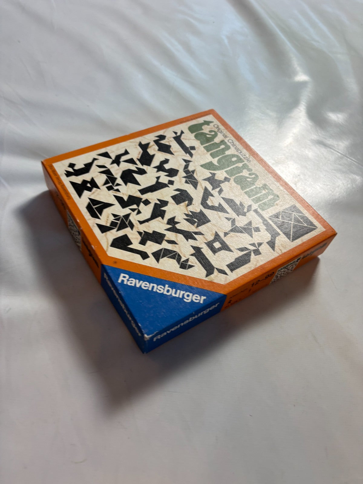 Tangram von Ravensburger 1976 Vintage Brettspiel Puzzle  Vollständig - Ansicht 4