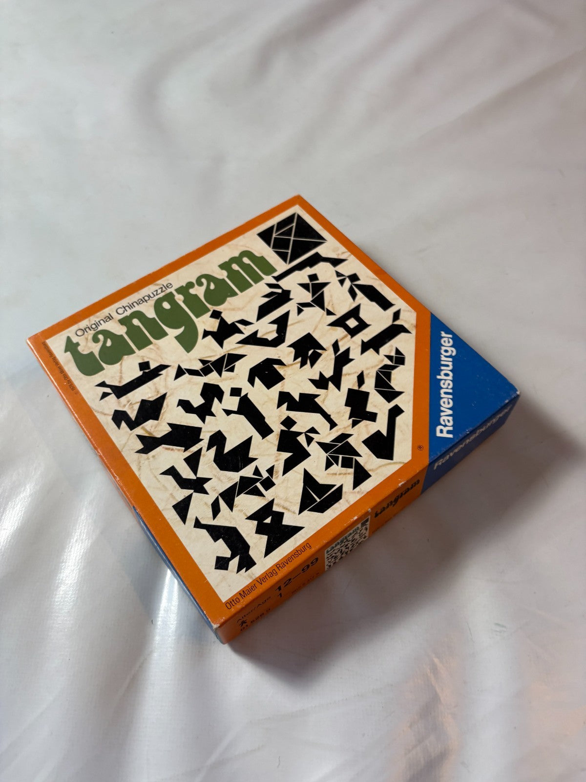 Tangram von Ravensburger 1976 Vintage Brettspiel Puzzle  Vollständig - Ansicht 5
