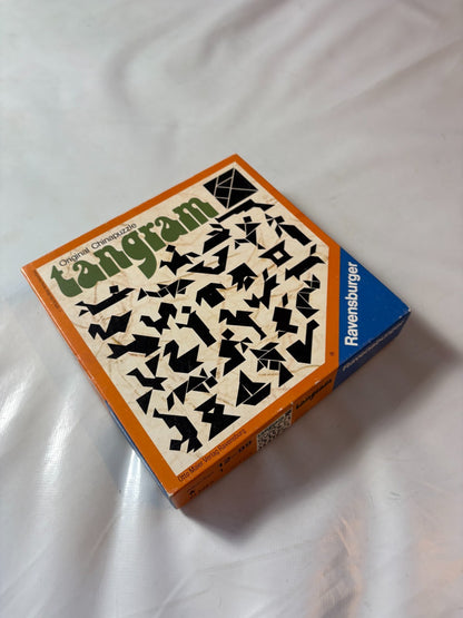 Tangram von Ravensburger 1976 Vintage Brettspiel Puzzle  Vollständig - Ansicht 5
