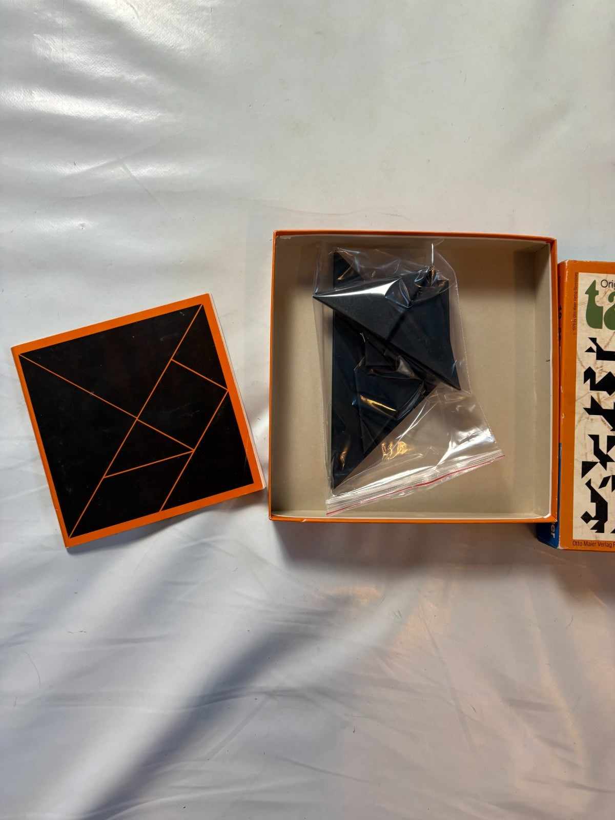 Tangram von Ravensburger 1976 Vintage Brettspiel Puzzle  Vollständig - Ansicht 6