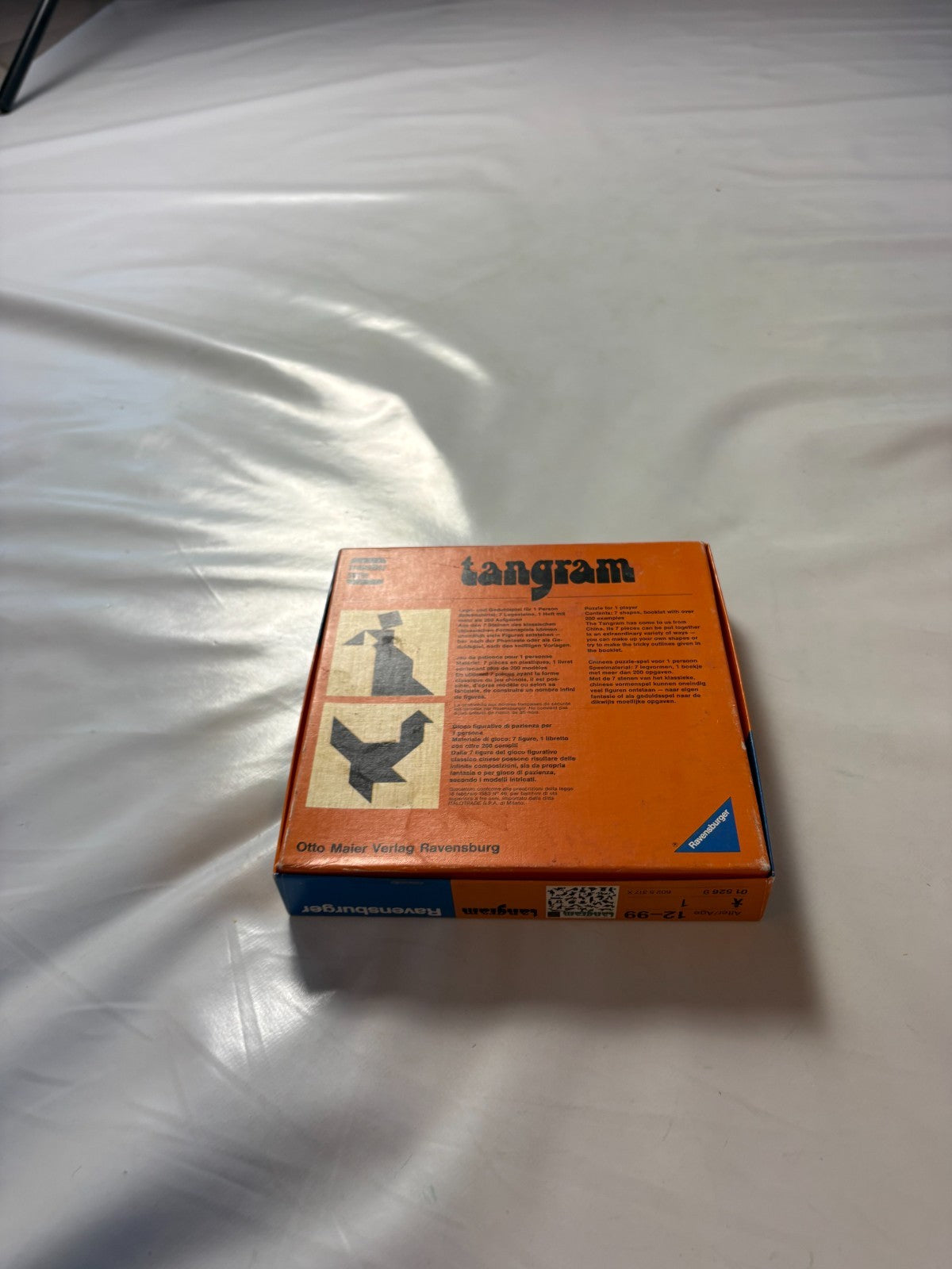 Tangram von Ravensburger 1976 Vintage Brettspiel Puzzle  Vollständig - Ansicht 9