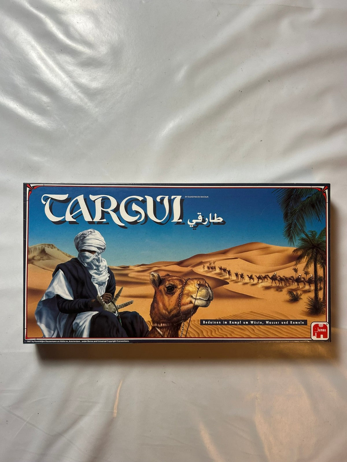 Targui Beduinen im Kampf um Wüste Wasser Kamele Jumbo 1987  Neu in Folie - Ansicht 2