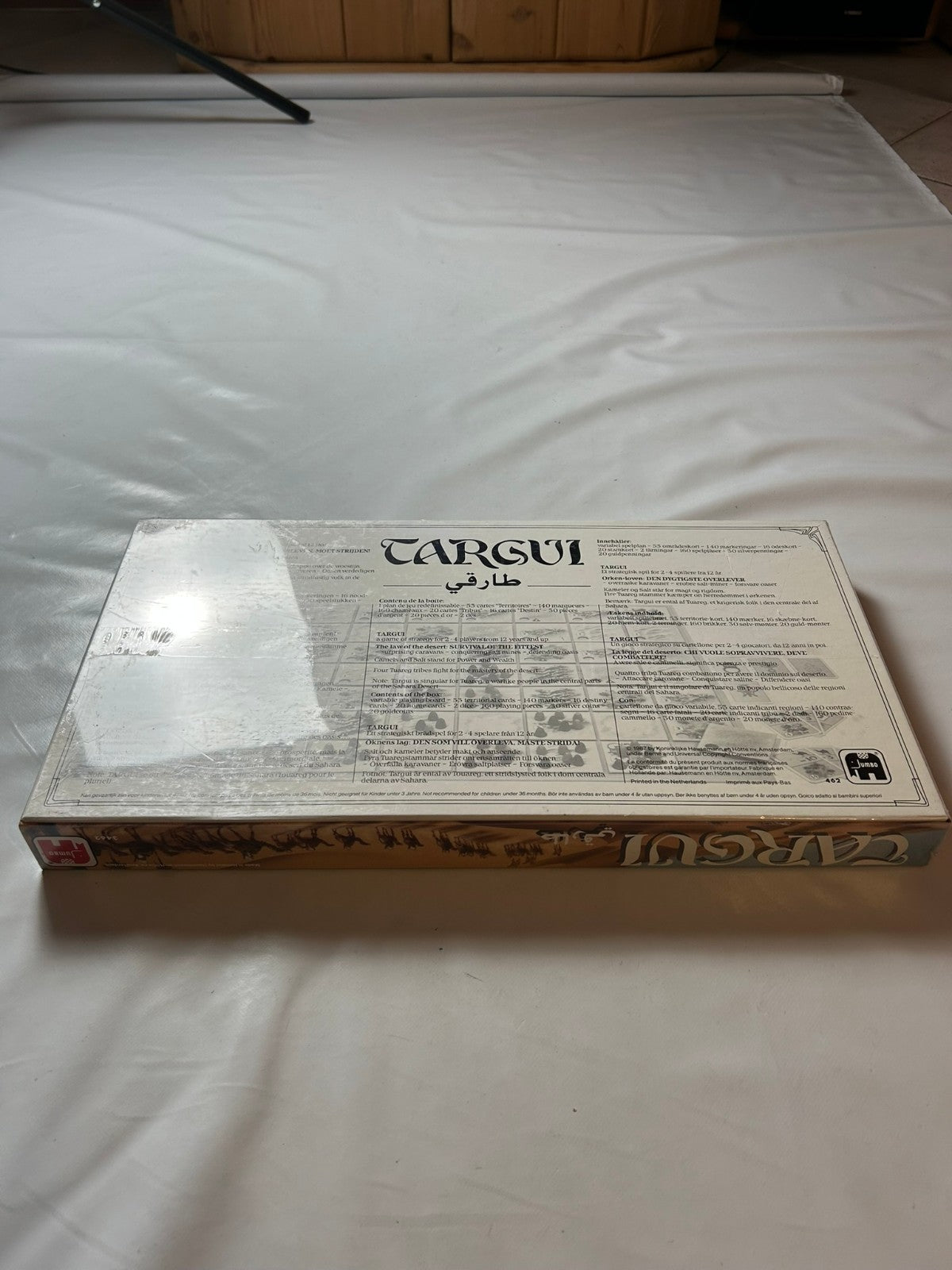 Targui Beduinen im Kampf um Wüste Wasser Kamele Jumbo 1987  Neu in Folie - Ansicht 7