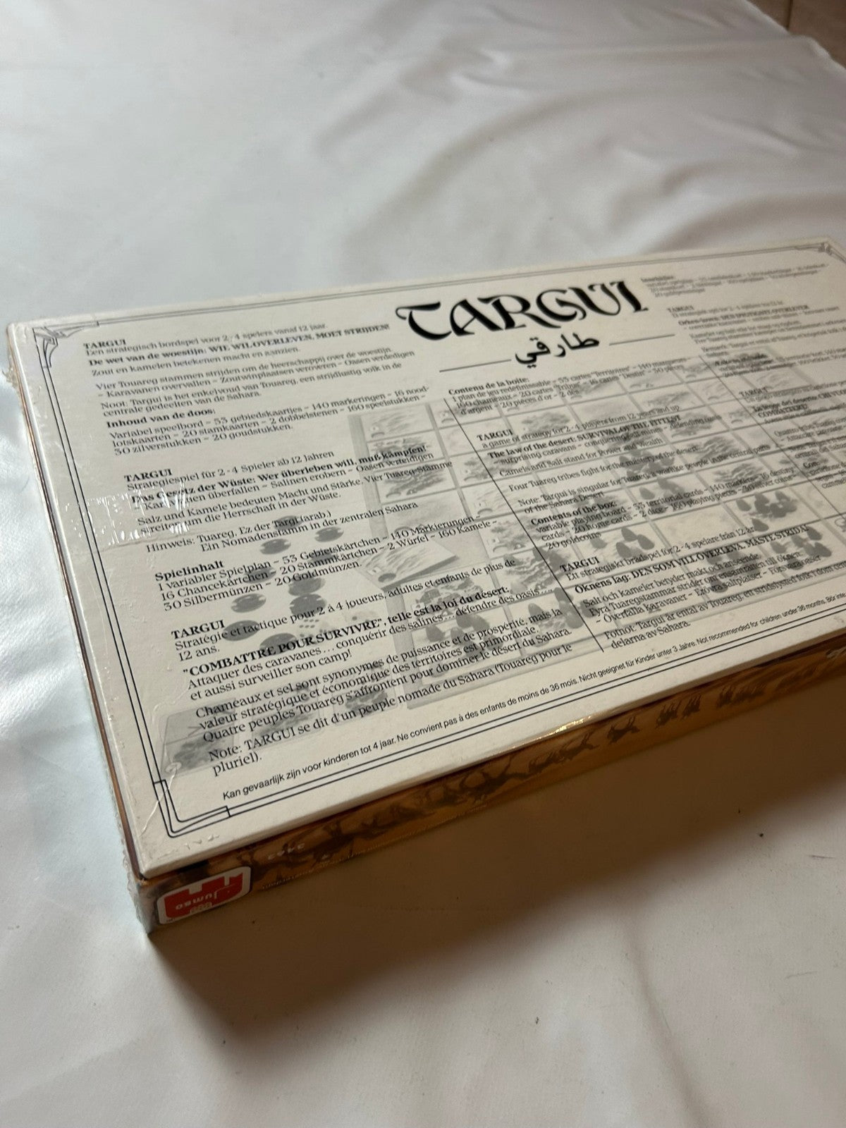 Targui Beduinen im Kampf um Wüste Wasser Kamele Jumbo 1987  Neu in Folie - Ansicht 9