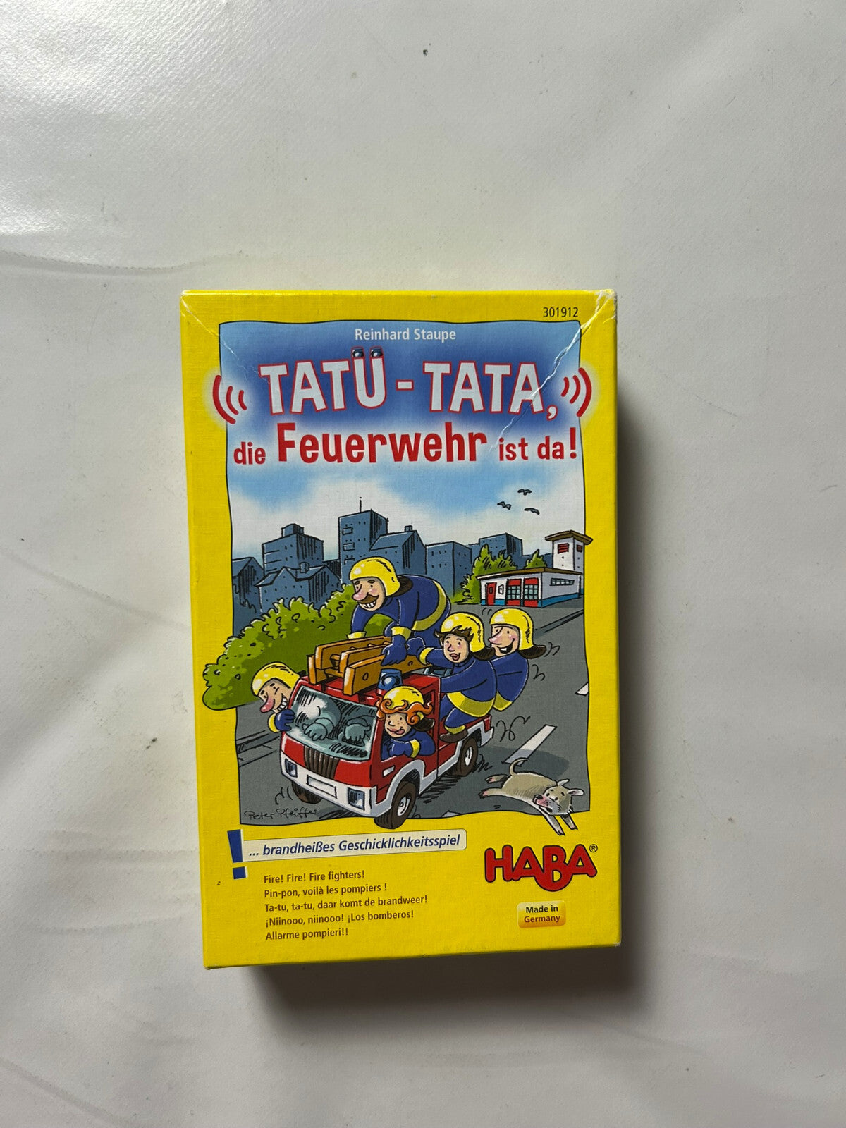 Tatü-Tata-Die Feuerwehr ist da Mitbringspiel Haba - Vollständig - Ansicht 2
