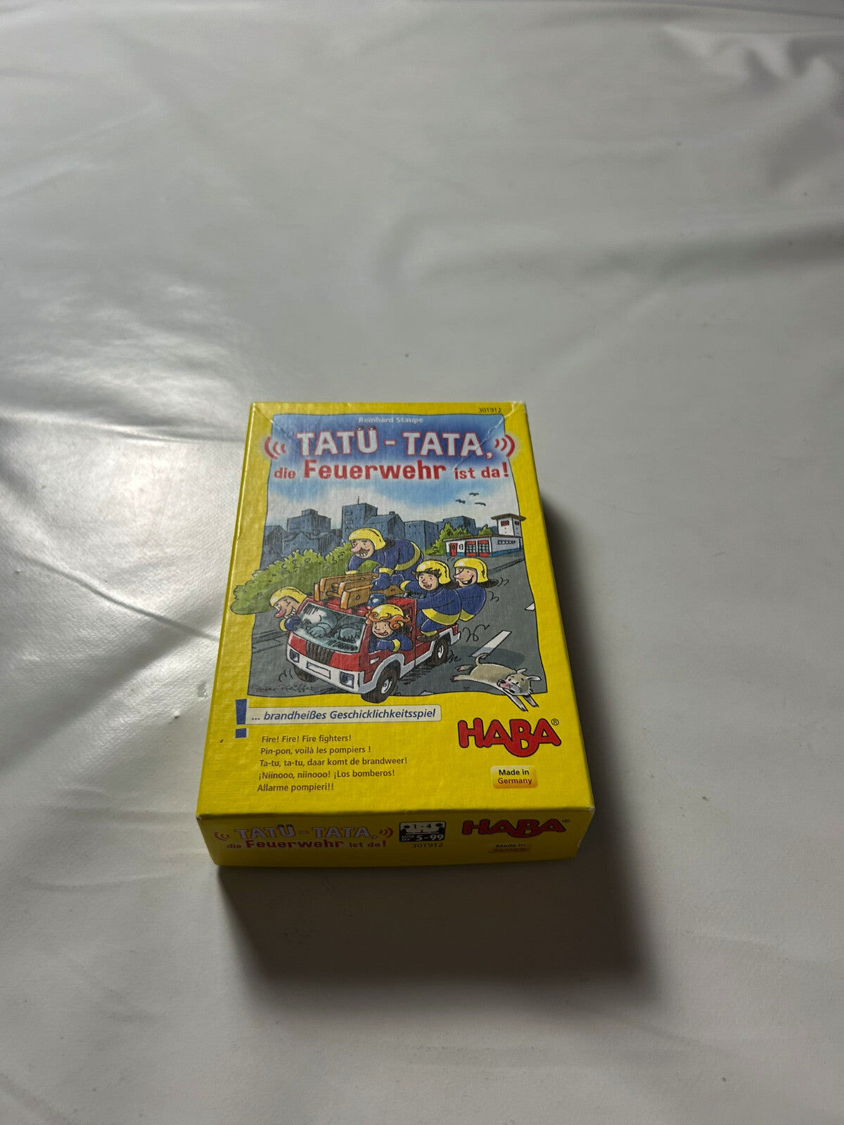 Tatü-Tata-Die Feuerwehr ist da Mitbringspiel Haba - Vollständig - Ansicht 3
