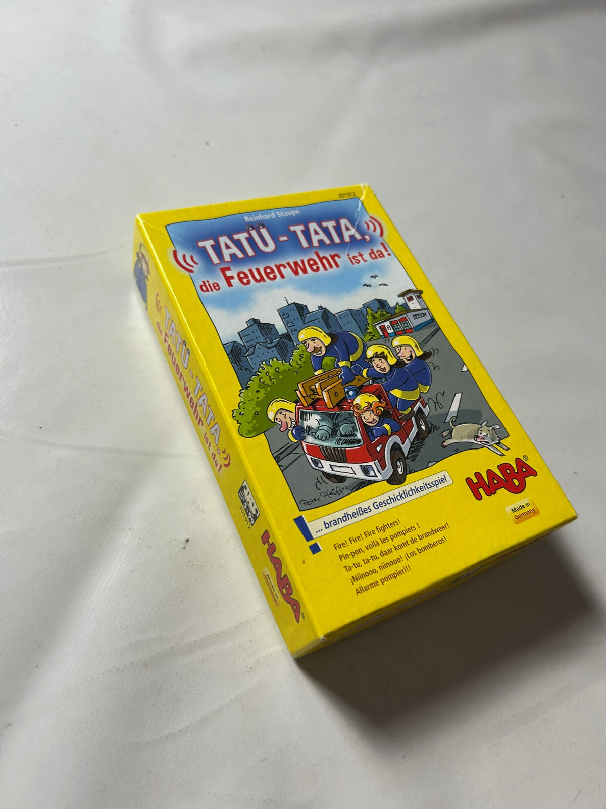 Tatü-Tata-Die Feuerwehr ist da Mitbringspiel Haba - Vollständig - Ansicht 5