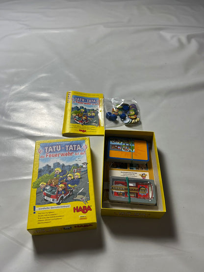 Tatü-Tata-Die Feuerwehr ist da Mitbringspiel Haba - Vollständig - Ansicht 7