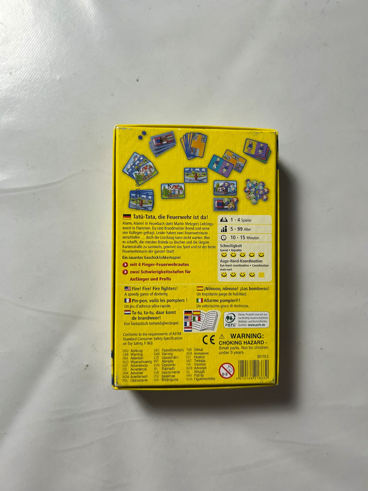 Tatü-Tata-Die Feuerwehr ist da Mitbringspiel Haba - Vollständig - Ansicht 8