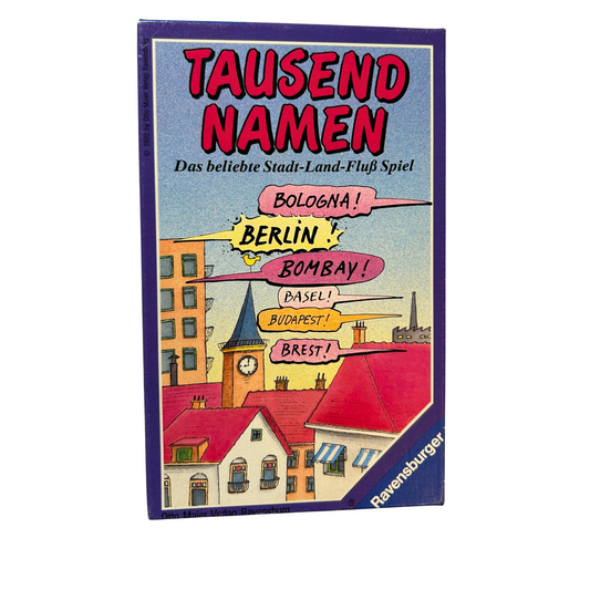 Tausend Namen Gesellschaftsspiel Brettspiel Ravensburger  Vollständig - Ansicht 1