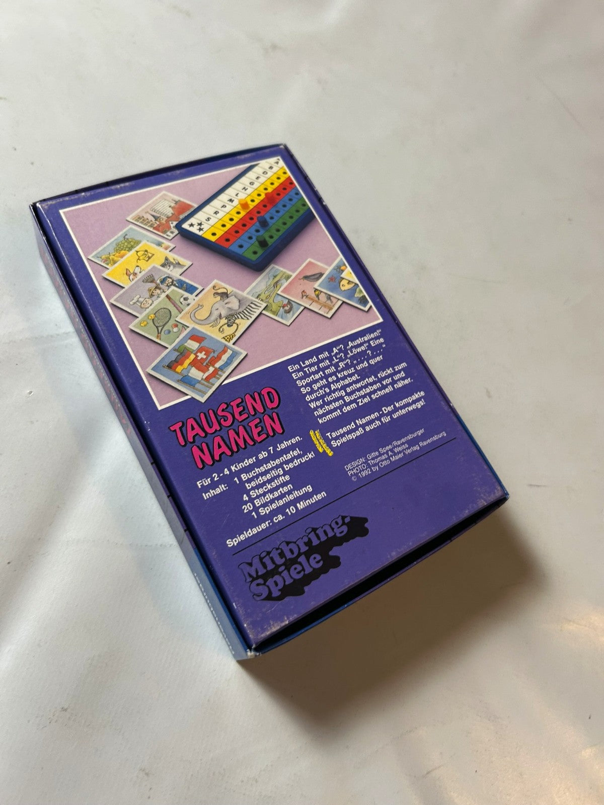 Tausend Namen Gesellschaftsspiel Brettspiel Ravensburger  Vollständig - Ansicht 11