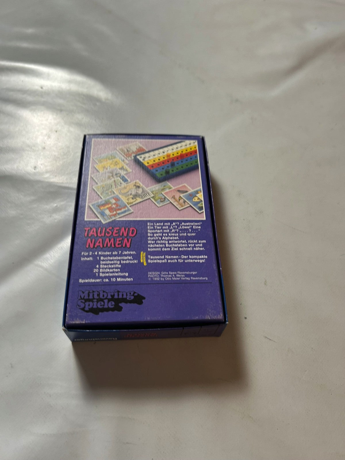 Tausend Namen Gesellschaftsspiel Brettspiel Ravensburger  Vollständig - Ansicht 9