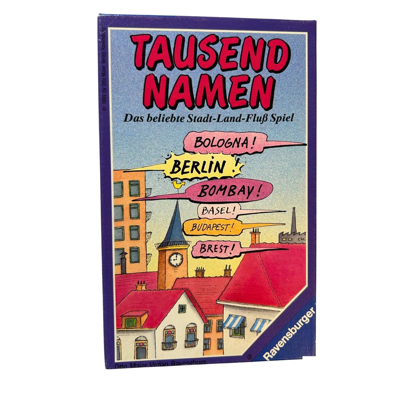 Tausend Namen Gesellschaftsspiel Brettspiel Ravensburger – SKU W9536 – Gesellschaftsspiel gebraucht kaufen bei Brettspielimperium