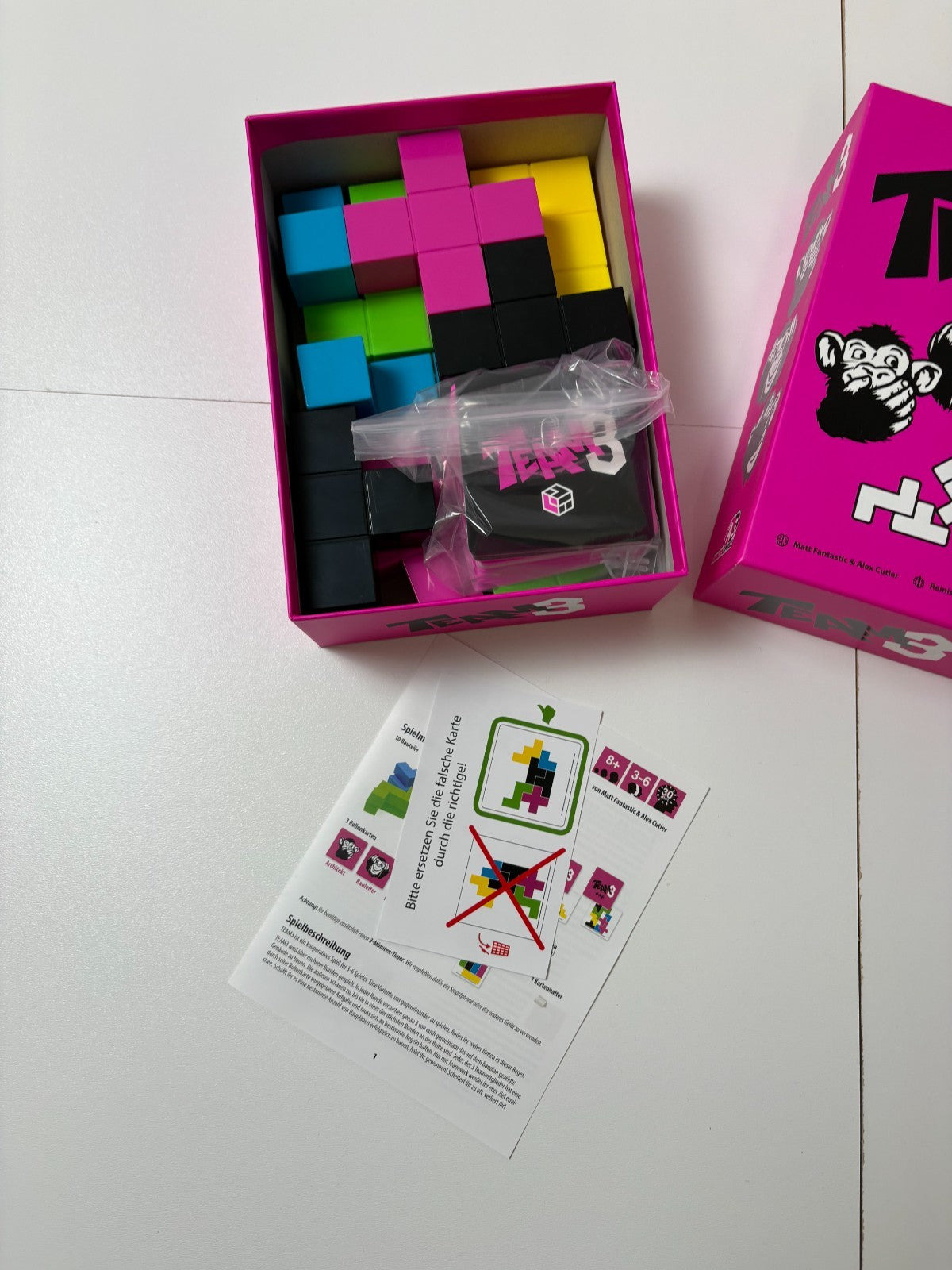 Team3 -  Brettspiel - Abacus Spiele Verlag - Vollständig - Ansicht 6