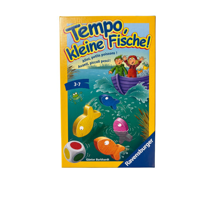Tempo kleine Fische! von Ravensburger – SKU A12705 – Gesellschaftsspiel gebraucht kaufen bei Brettspielimperium