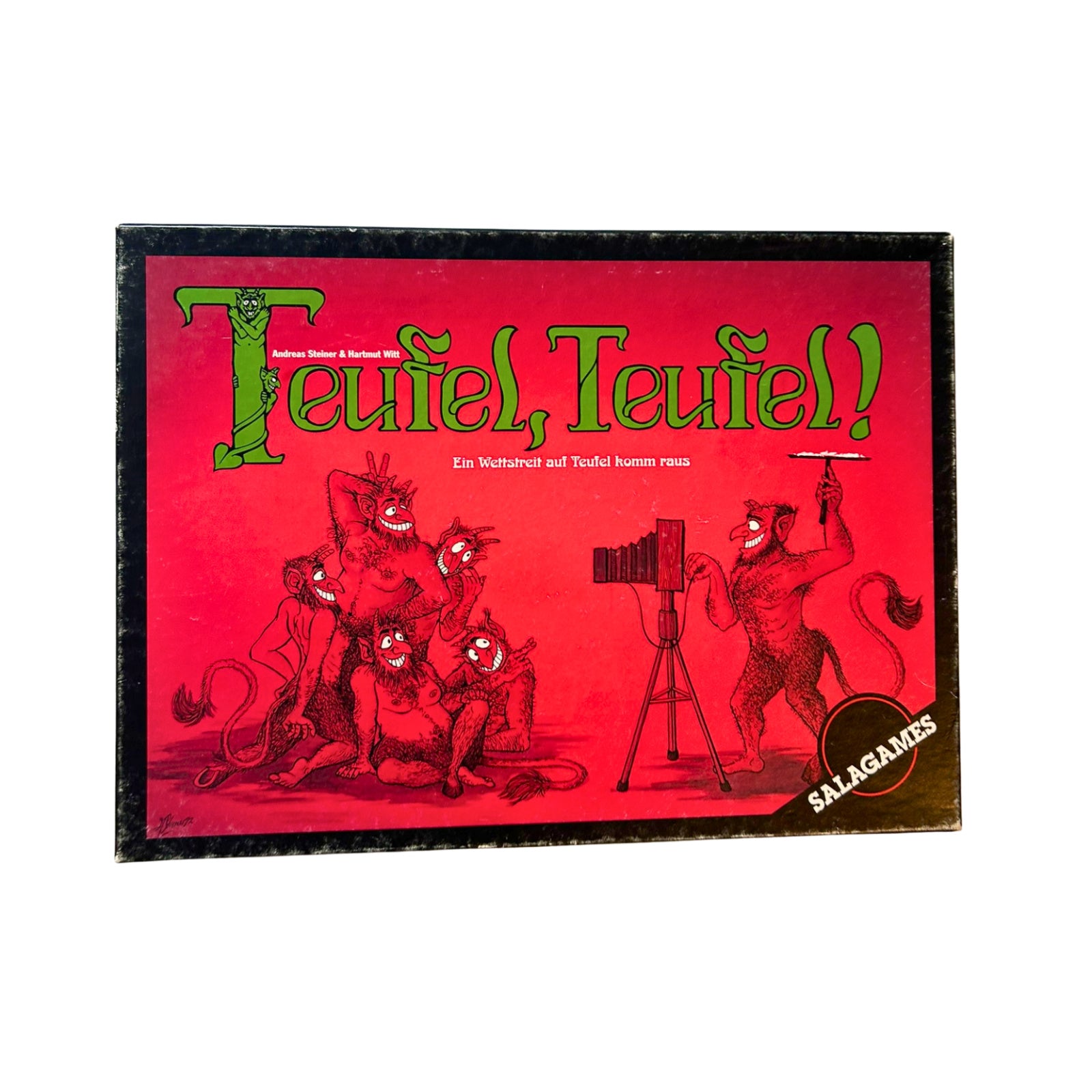 Teufel Teufel Salagames 1993 90er retro – SKU A10665 – Gesellschaftsspiel gebraucht kaufen bei Brettspielimperium