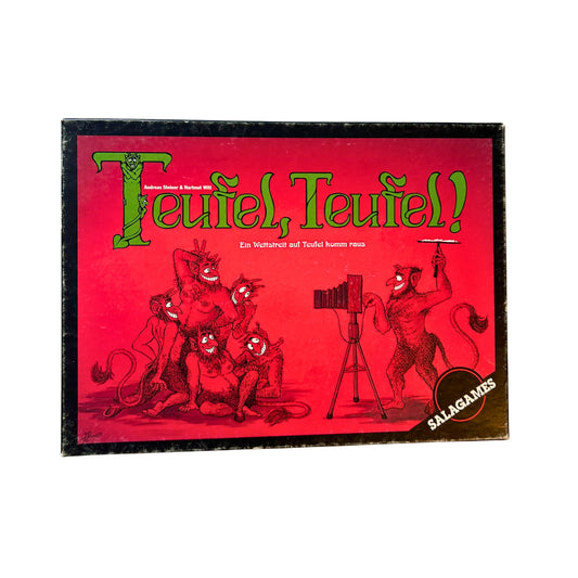 Teufel Teufel Salagames 1993 90er retro – SKU A10665 – Gesellschaftsspiel gebraucht kaufen bei Brettspielimperium