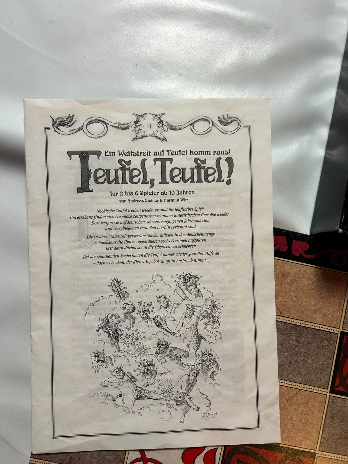 Teufel Teufel Salagames 1993 90er retro  Vollständig - Ansicht 8