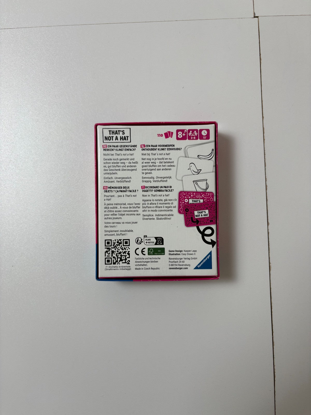 That's not a hat Kartenspiel Ravensburger - Vollständig - Ansicht 10