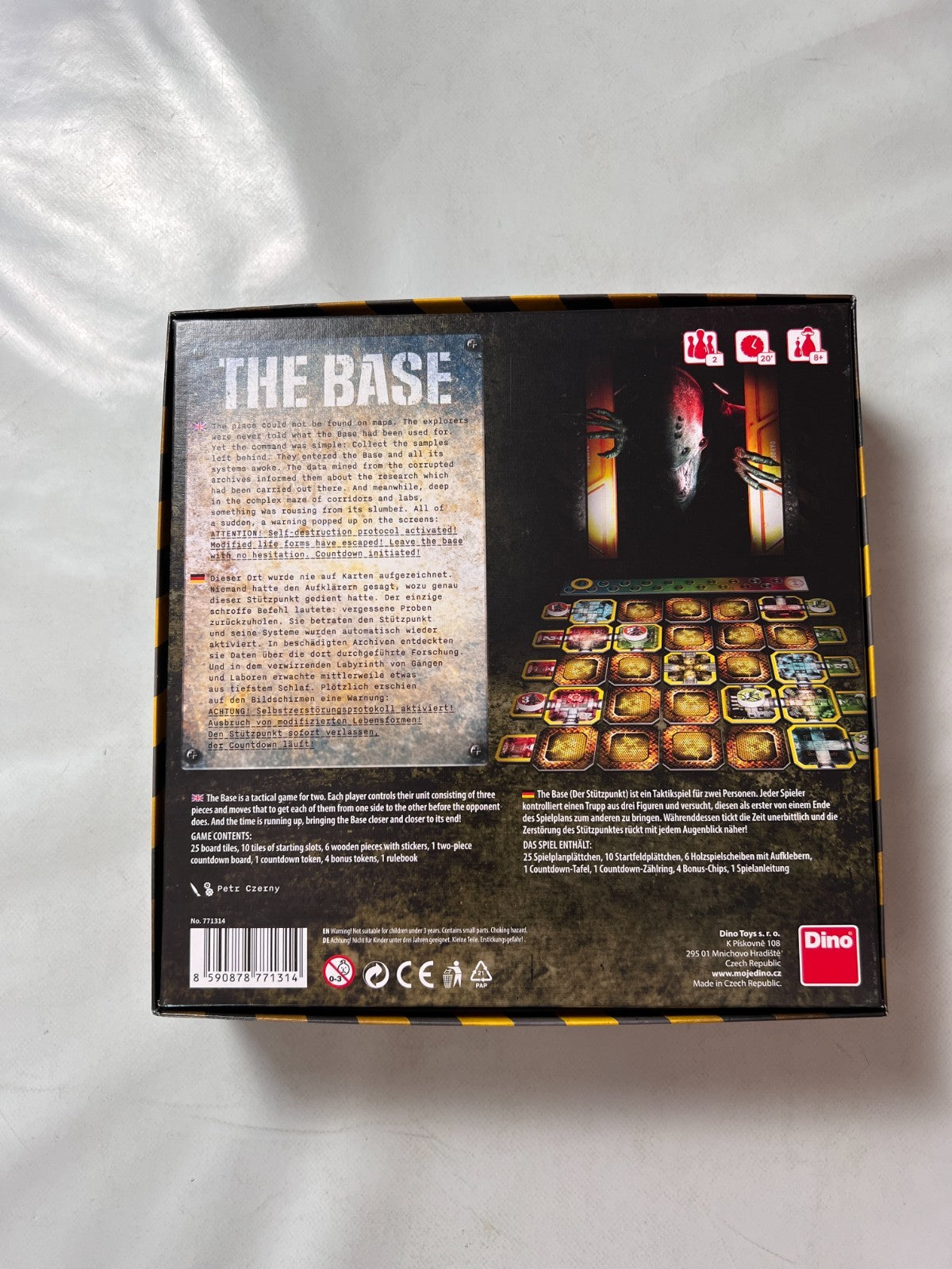 The Base Dino Brettspiel Deutsch Englisch - Vollständig - Ansicht 9
