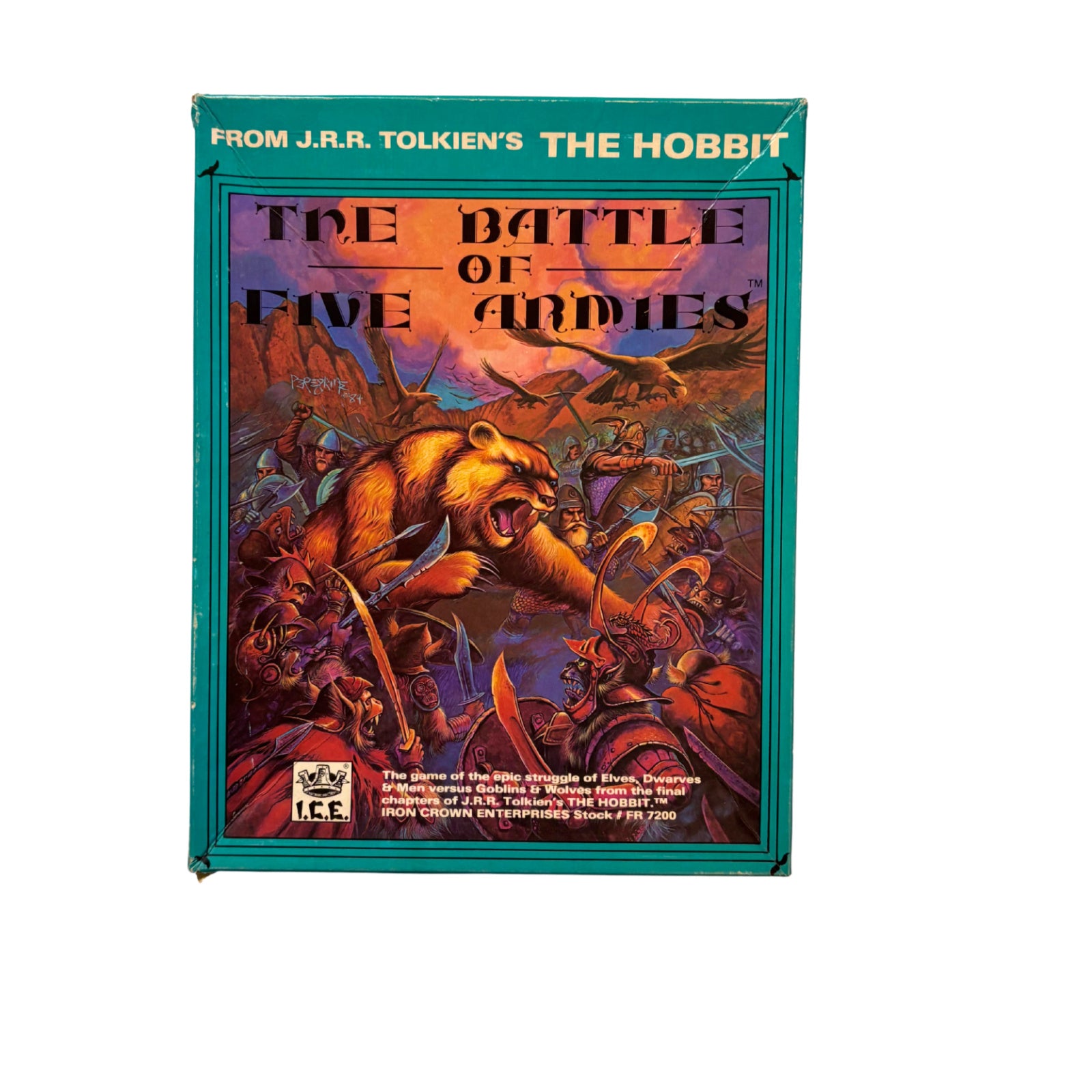 The Battle Of Five Armies Tolkien The Hobbit englisch Brettspiel – SKU A13718 – Gesellschaftsspiel gebraucht kaufen bei Brettspielimperium