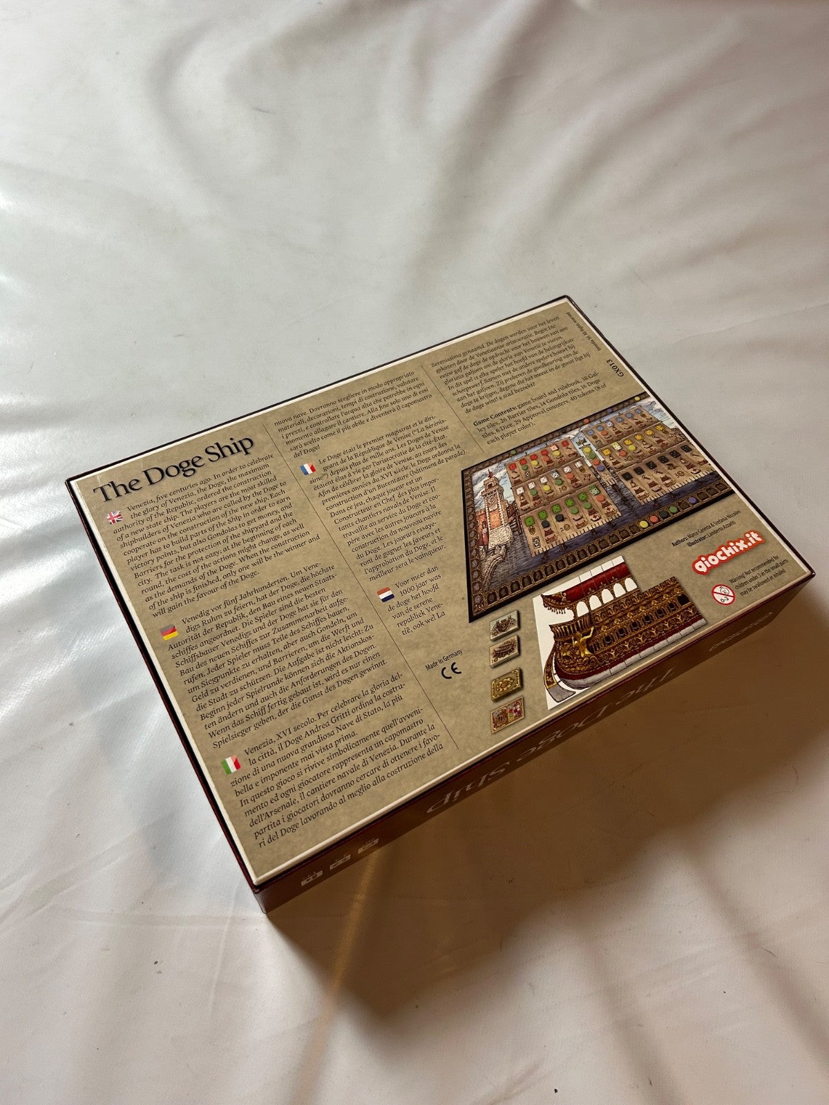 The Doge Ship Spiel Brettspiel Giochix - Vollständig - Ansicht 11