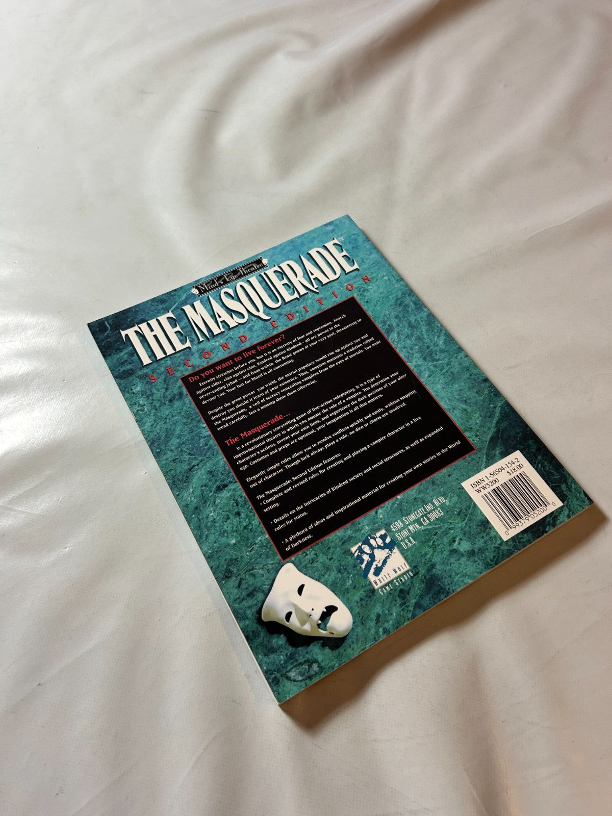 The Masquerade Second Edition Minds Eye Theatre White Wolf W5200 englisch - Ansicht 10