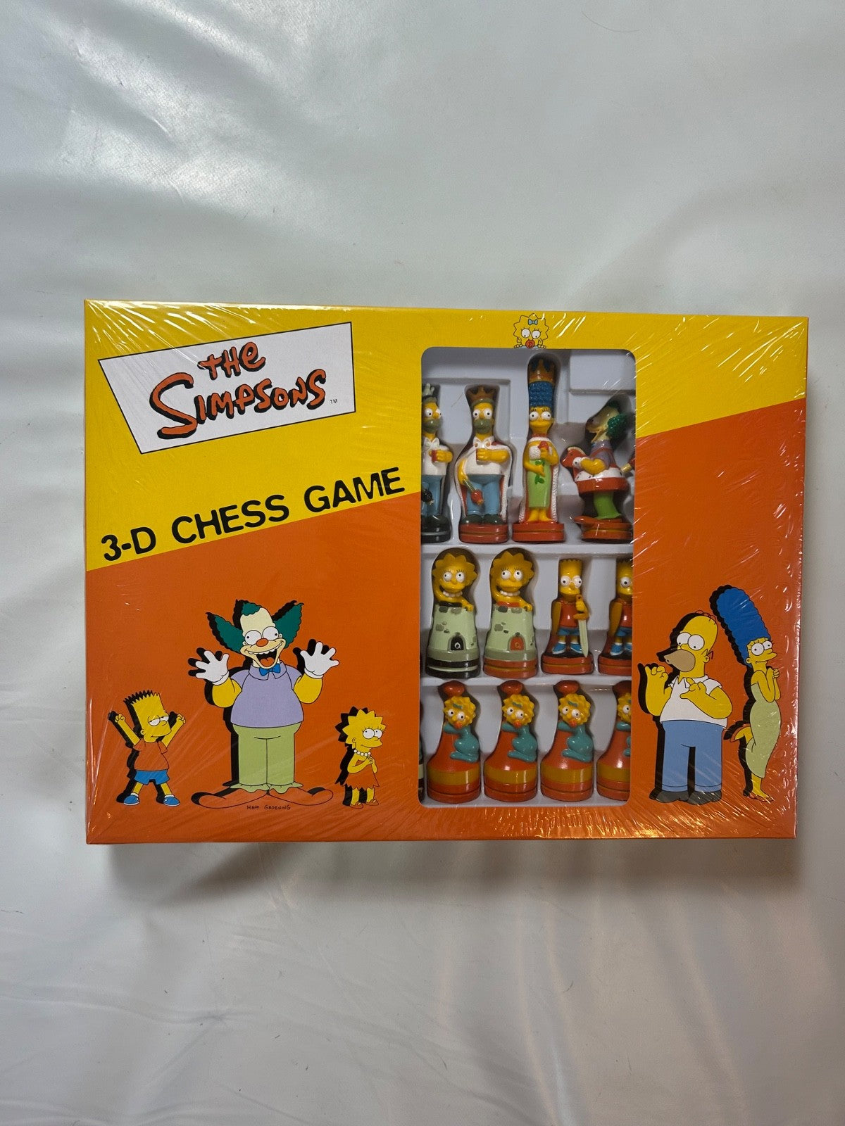 The Simpsons 3-D Chess Schach-Spiel a la carte 1999 Brettspiel - NEU in Folie - Ansicht 2