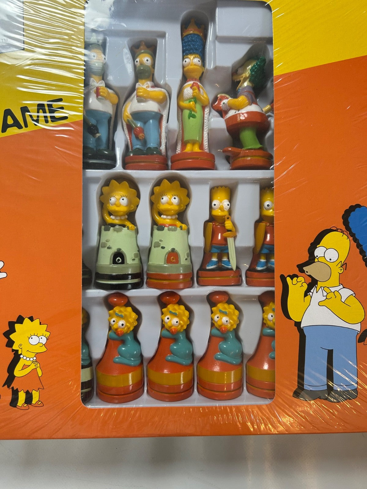 The Simpsons 3-D Chess Schach-Spiel a la carte 1999 Brettspiel - NEU in Folie - Ansicht 7