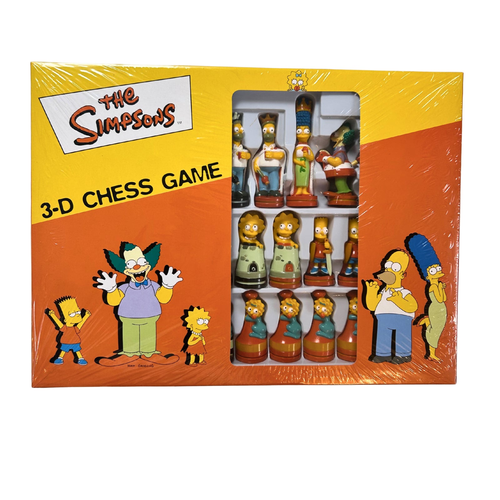 The Simpsons 3-D Chess Schach-Spiel a la carte 1999 Brettspiel – SKU A11444 – Gesellschaftsspiel neu kaufen bei Brettspielimperium