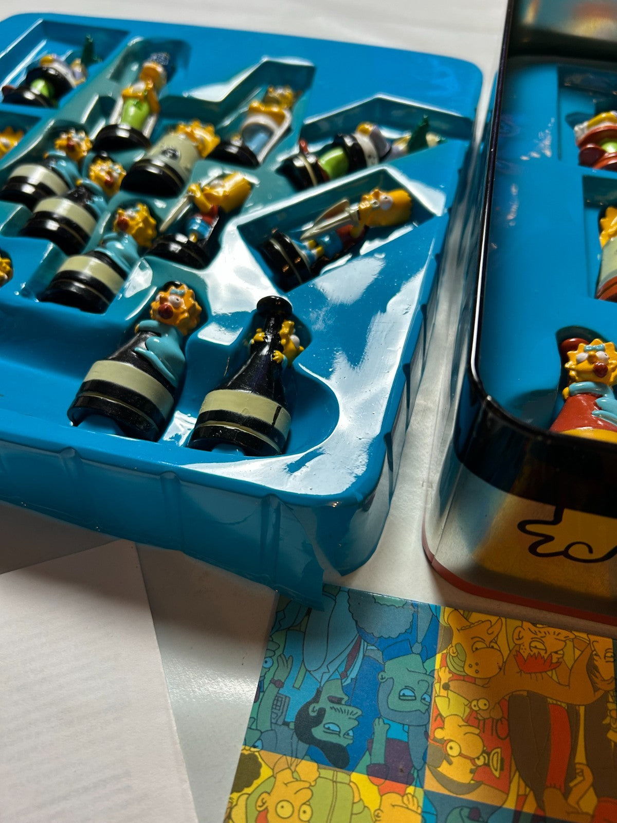 The Simpsons 3D Schach (Chess) 2005 Metallbox  Vollständig - Ansicht 12