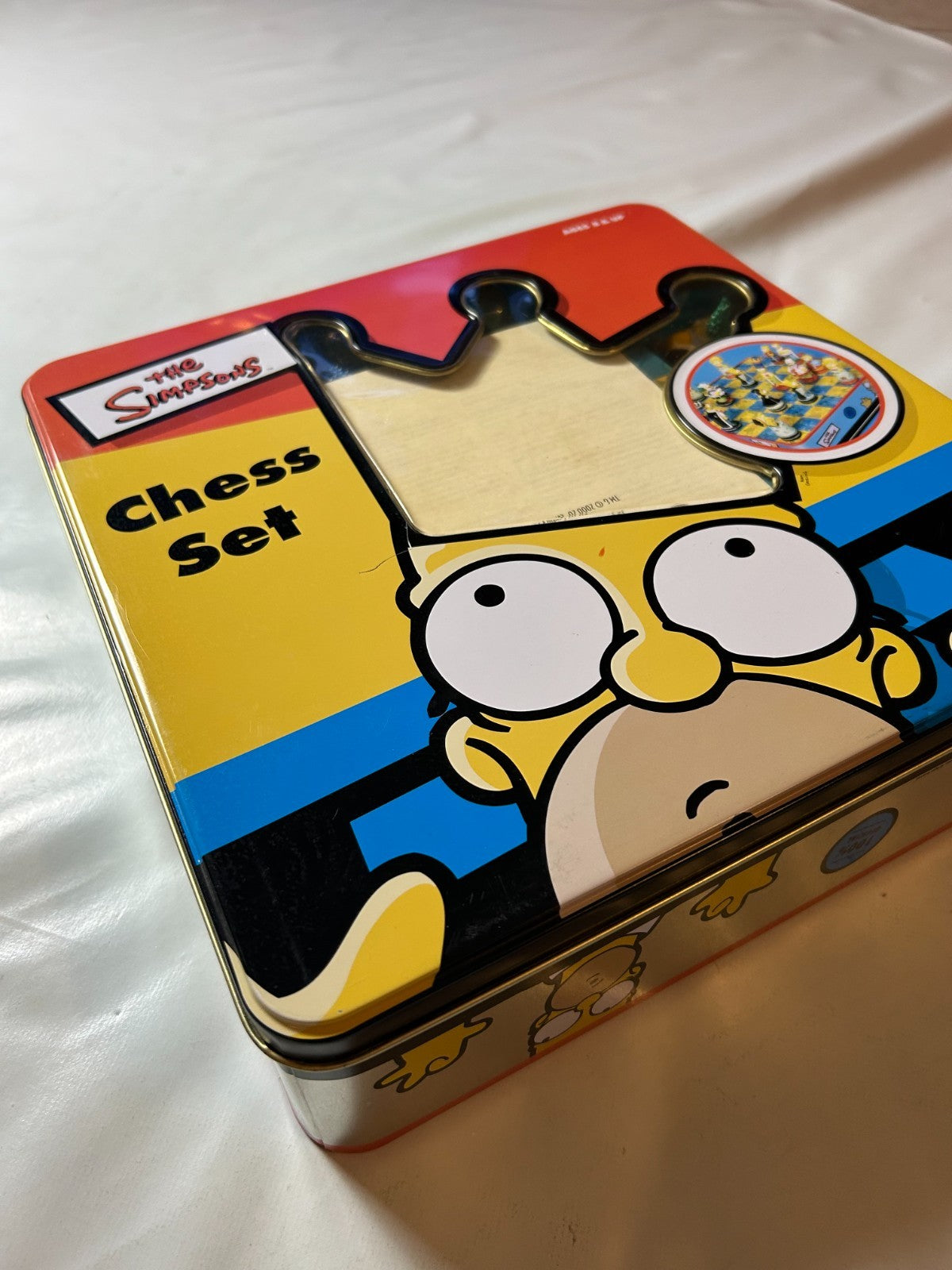 The Simpsons 3D Schach (Chess) 2005 Metallbox  Vollständig - Ansicht 5