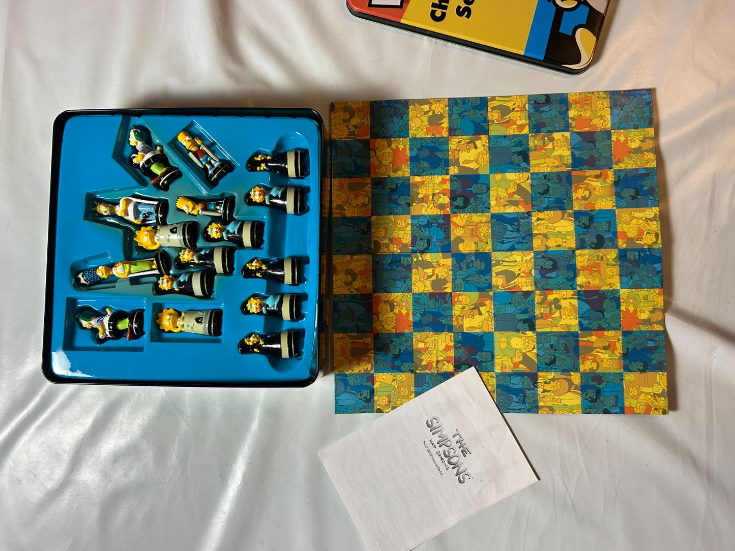 The Simpsons 3D Schach (Chess) 2005 Metallbox  Vollständig - Ansicht 6