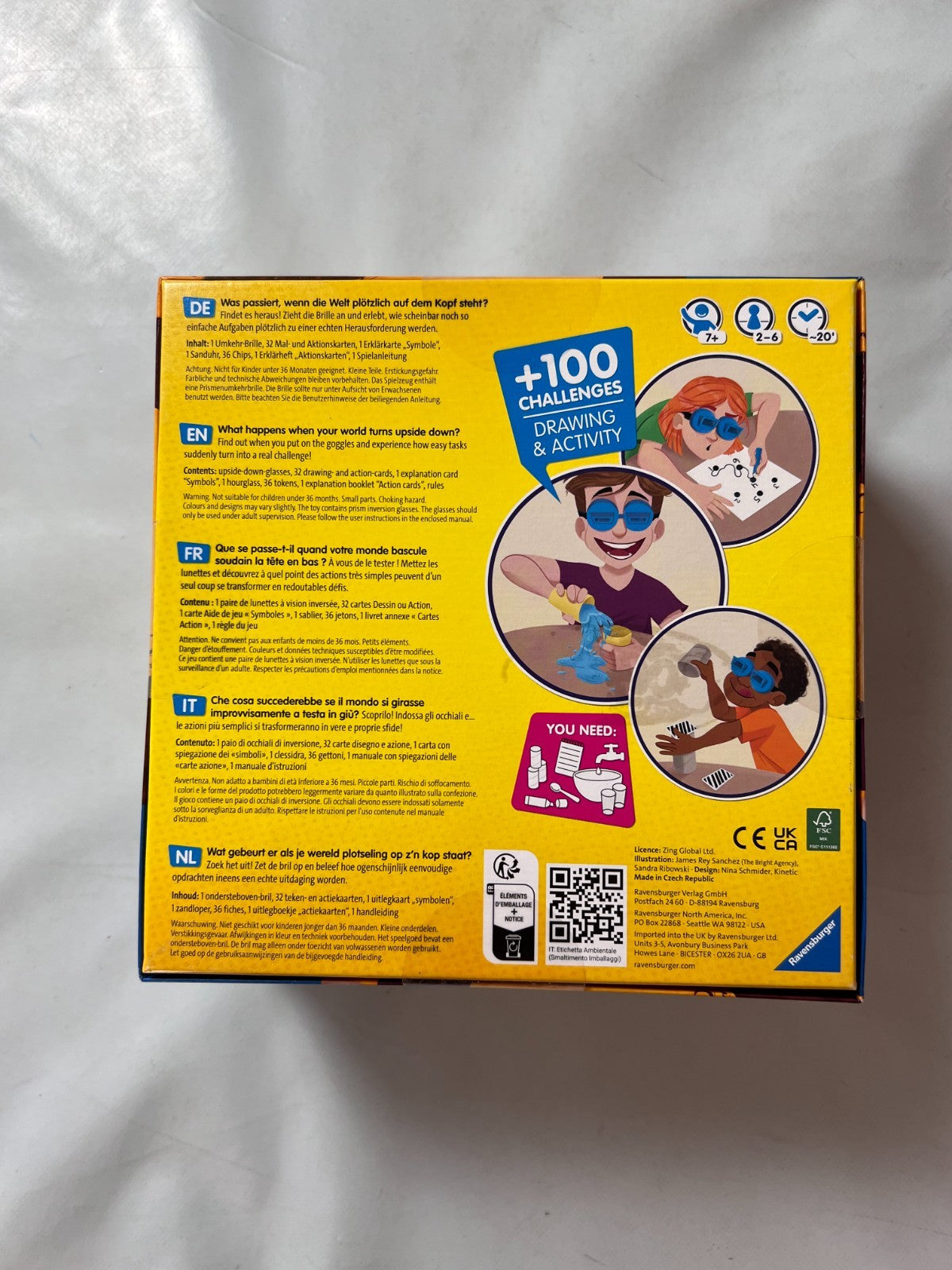 THE # UPSIDE DOWN CHALLENGE GAME - KINDERSPIEL - RAVENSBURGER 20672 - NEUOVP - Ansicht 7