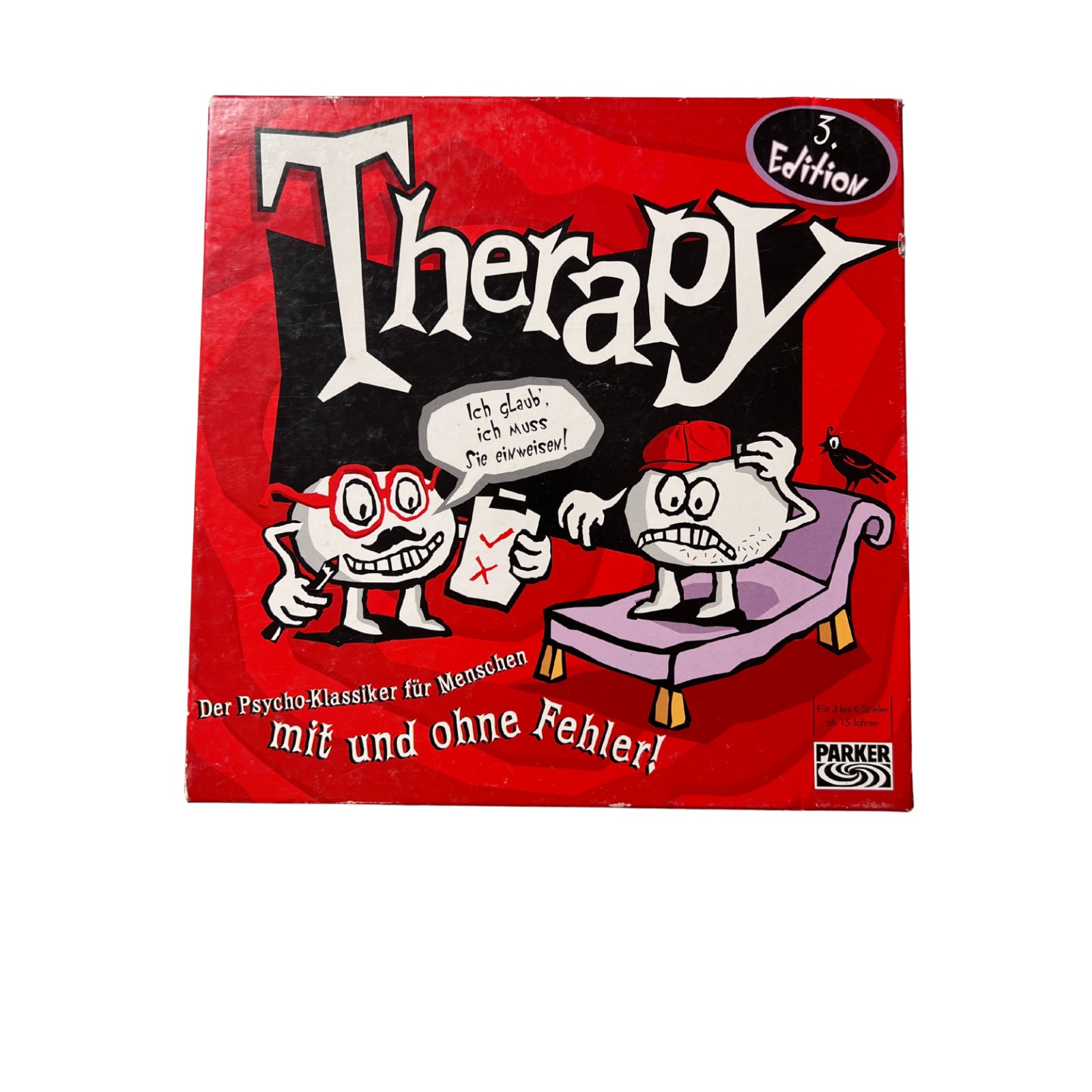 Therapy 3. Edition Parker Spiel Brettspiel – – SKU A10488 – Gesellschaftsspiel gebraucht kaufen bei Brettspielimperium