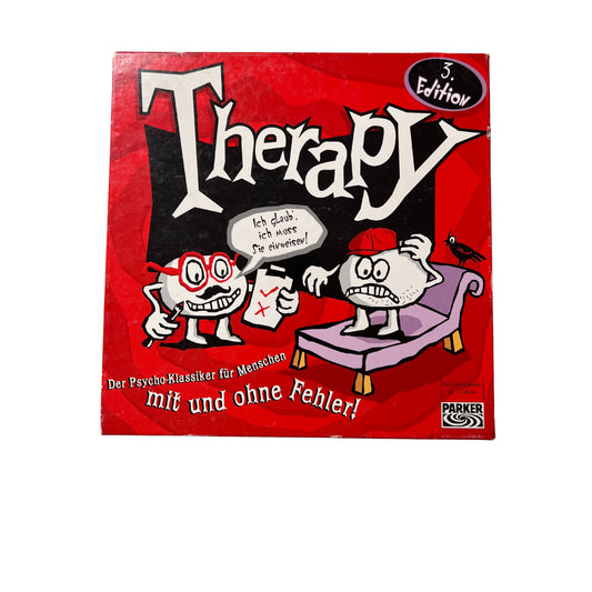 Therapy 3. Edition Parker Spiel Brettspiel – – SKU A10488 – Gesellschaftsspiel gebraucht kaufen bei Brettspielimperium