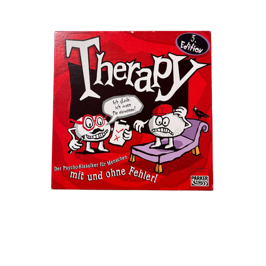 Therapy 3. Edition Parker Spiel Brettspiel – – SKU A13117 – Gesellschaftsspiel gebraucht kaufen bei Brettspielimperium