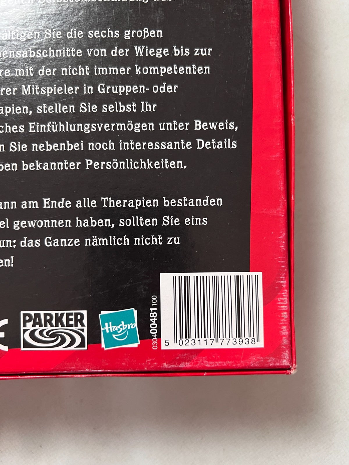 Therapy 3. Edition Parker Spiel Brettspiel – Vollständig - Ansicht 10