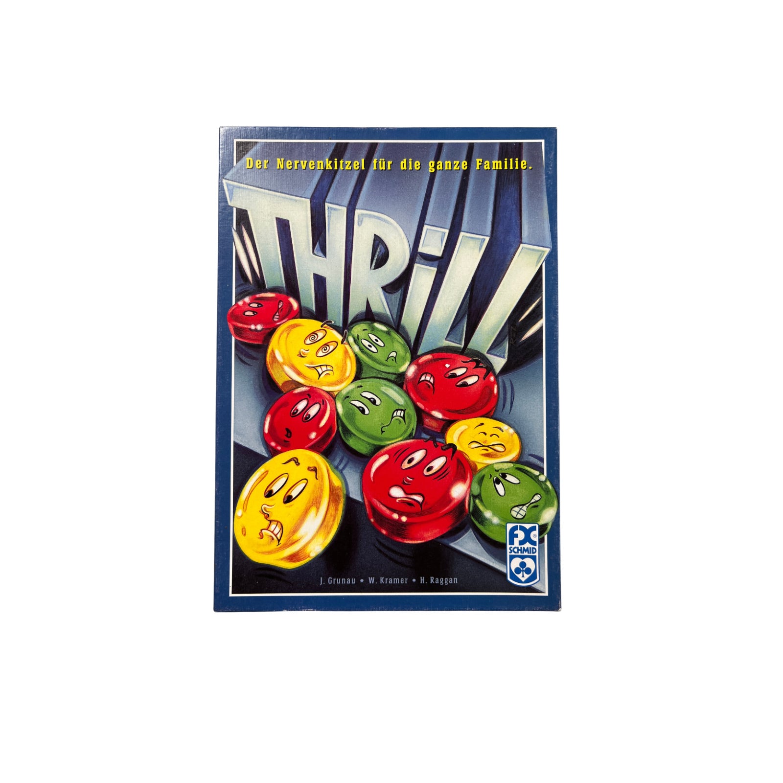 Thrill - FX Schmid 1995 – SKU A13228 – Gesellschaftsspiel gebraucht kaufen bei Brettspielimperium
