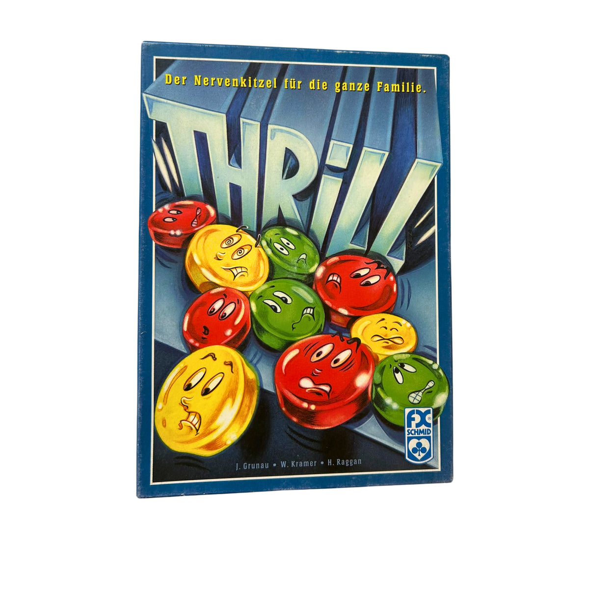 Thrill - FX Schmid 1995 – SKU A6746 – Gesellschaftsspiel gebraucht kaufen bei Brettspielimperium