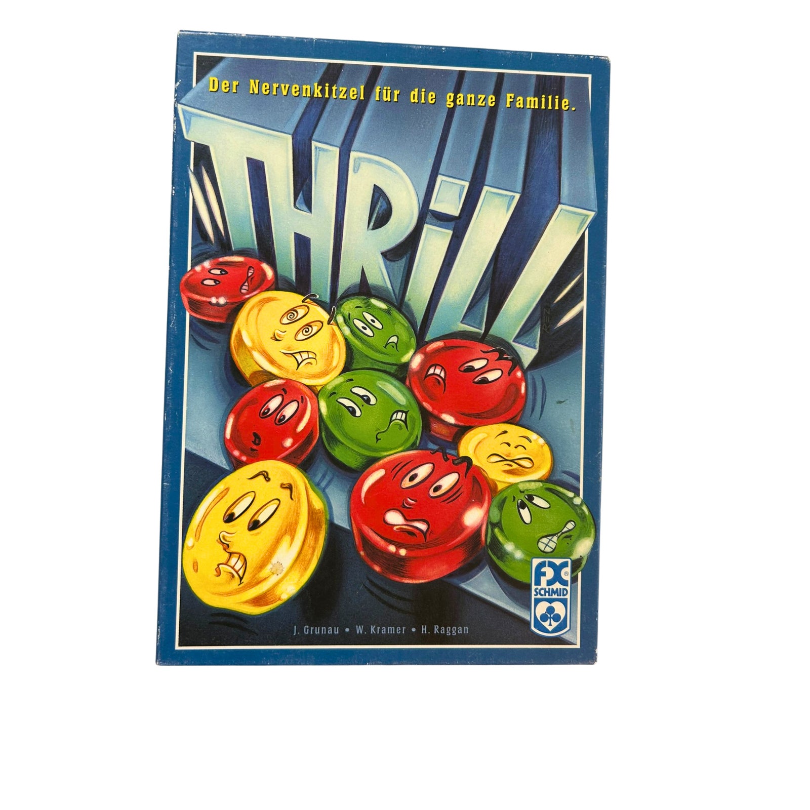 Thrill - FX Schmid 1995 – SKU A9133 – Gesellschaftsspiel gebraucht kaufen bei Brettspielimperium