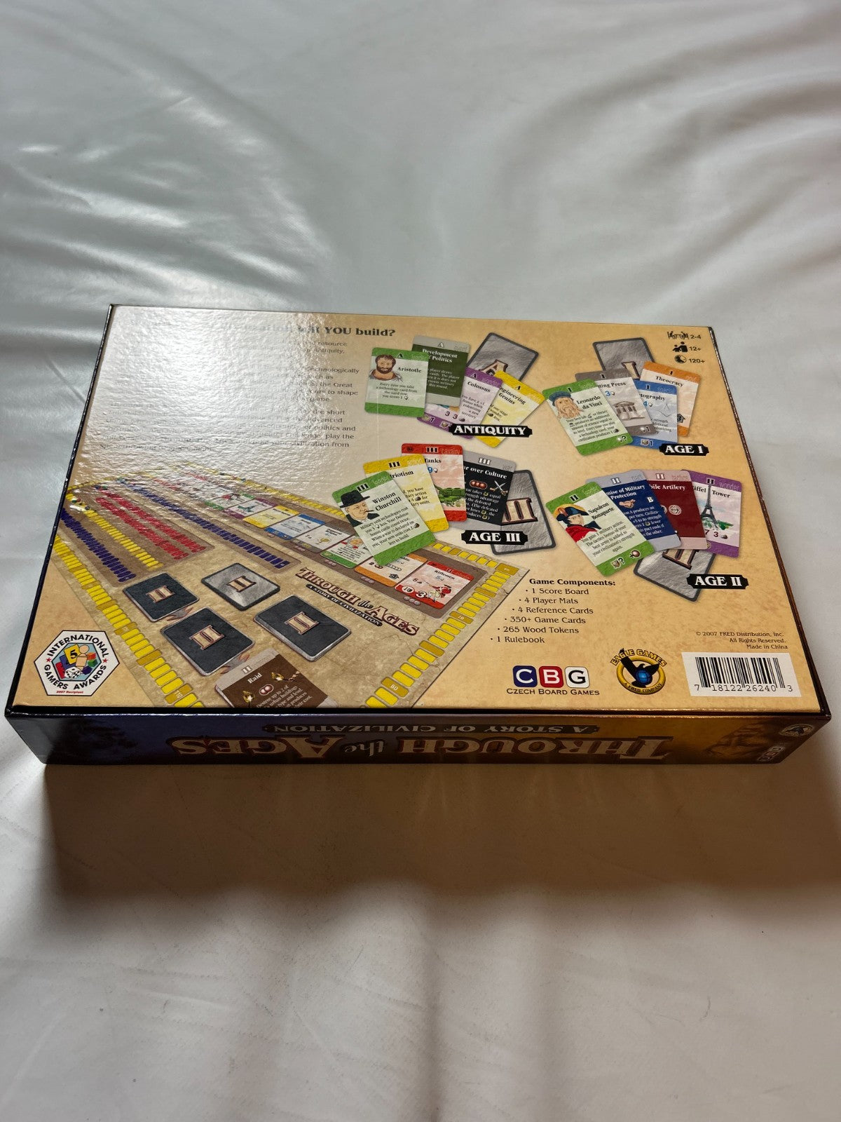 Through the Ages a Story of Civilization Eagle Games 2007 Englisch  Unbespielt - Ansicht 11