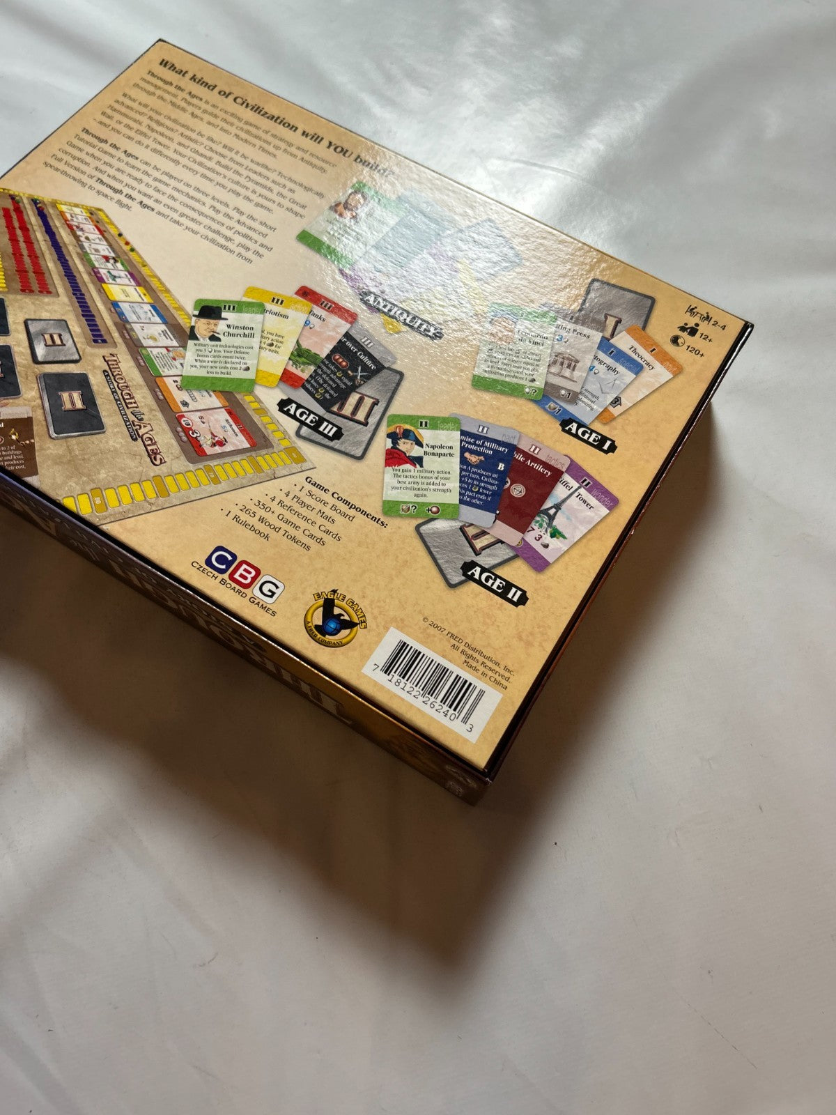 Through the Ages a Story of Civilization Eagle Games 2007 Englisch  Unbespielt - Ansicht 12